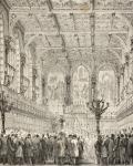 Interior of the House of Lords, from 'The National and Domestic History of England' by William Hickman Smith Aubrey (1858-1916) published London, c.1890 (litho)