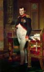 Napoleon Bonaparte (1769-1821) in his Study at the Tuileries, 1812 (oil on canvas)