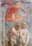 Detail of Adam and Eve Banished from Paradise, c.1427 (fresco) (detail of 30029)