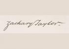 Signature of Zachary Taylor (litho)