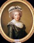 Portrait of Adelaide de France (1732-1800) 1791 (oil on canvas)