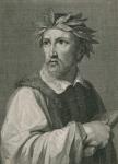 Torquato Tasso from 'The Gallery of Portraits', published 1833 (engraving)