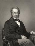 Henry John Temple Palmerston of Palmerston, from 'The History of the Indian Mutiny' published in 1858 (engraving)