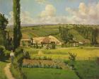 Paysage aux Patis, Pointoise, 1868 (oil on canvas)