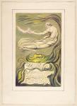 Preludium, Plate 2a from 'The First Book of Urizen', 1794 (colour-printed relief etching with w/c on paper)