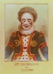 Mr Grimaldi as Clown (coloured engraving)