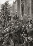 The Reform Leaguers in the Hyde Park demonstration of 1866.