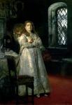 Tsarevna Sophia Alexeevna (1657-1704) in the Novodevitchy Convent, 1879 (oil on canvas)