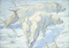 Siberian Dogs in the Snow, 1909-10 (oil on canvas)