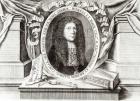 Heinrich Ignaz Franz von Biber (1644-1704) (engraving) (b/w photo)