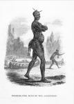 Moselekatse King of the Amazooloo, 1852 (litho)