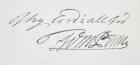 Signature of William Penn (pen & ink on paper)