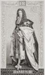 James II (1633-1701) from 'Illustrations of English and Scottish History' Volume I (engraving)