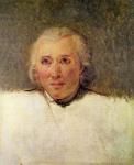 Portrait of Henri Gregoire (1750-1831) study for the Tennis Court Oath, 1791 (oil on canvas)