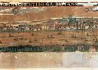 View of London with the Swan, the Rose and the Globe Theatres and St. Paul's, after the removal of the spire by Inigo Jones