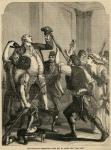 The Populace Compelling Louis XVI to Adopt the 'Red Cap', 1792 (engraving)