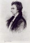 Portrait of William Hazlitt (litho) (b/w photo)