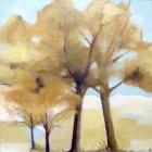 Trees (oil on canvas)