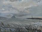 Ailsa Craig from Arran, 2007, (Acrylic on canvas board)