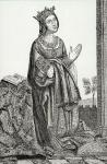 Isabella (1451-1504) of Castile, called La Catolica (engraving)