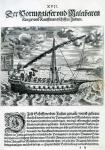 Ship from 'India Orientalis', 1598 (engraving)