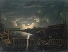 Binnenalster, 1764 (oil on panel)