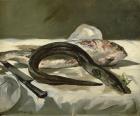 Eel and Red Mullet, 1864 (oil on canvas)