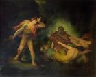 The Fire King appears to Count Albert, c.1801-10 (oil on canvaS)