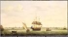 The Frigate 'Surprise' at Anchor off Great Yarmouth, Norfolk, c.1775 (oil on canvas)