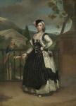 Portrait of Isabel Parreno Arce and, Marquesa de Llano, c.1771-2 (oil on canvas)