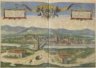 View of Cordoba (hand coloured engraving)