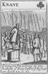 Ferguson preaching to the rebels the day before the defeat of the Monmouth Rebellion (woodcut) (b/w photo)