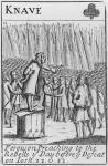 Ferguson preaching to the rebels the day before the defeat of the Monmouth Rebellion (woodcut) (b/w photo)