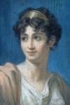 Portrait of Mademoiselle Georges (1787-1867) (pastel on paper)