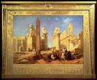 The Ruins of the Palace of Karnak at Thebes, 1856 (panel)