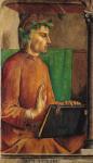 Portrait of Dante Alighieri (1265-1321), c.1475 (oil on panel)