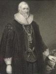 Portrait of Sir Hugh Middleton (1560-31), from 'Lodge's British Portraits', 1823 (litho)
