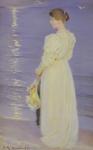 Woman in White on a Beach, 1893