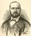 Enrico Tamberlick, or Tamberlik, 1820 –1889. Italian tenor. From El Museo Popular published Madrid, 1889