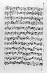 Copy of 'Partita in D Minor for Violin' by Johann Sebastian Bach (1685-1750) (litho) (b/w photo)