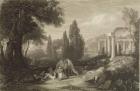 Bryon's Dream, engraved by James T. Willmore (1800-63) 1833 (b/w litho)