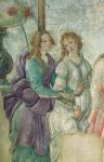 Detail of Venus and the Graces offering gifts to a young girl, 1486 (fresco) (see also 33760)
