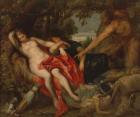Diana and Endymion discovered by a Satyr, 1622-27