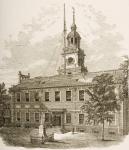 County Court House or, Independence Hall, Philadelphia Pennsylvania, c.1880 (litho)