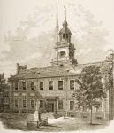 County Court House or, Independence Hall, Philadelphia Pennsylvania, c.1880 (litho)