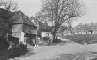 Old village, Groombridge, East Sussex (b/w photo)