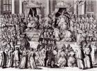 The Church of England Against the Papacy (engraving) (b/w photo)