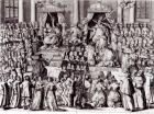 The Church of England Against the Papacy (engraving) (b/w photo)