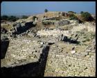 The Mound of Hissarlik, the site of the ancient city of Troy, 3000-1100 BC (photo)