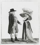 Captain Dalrymple and Penelope Macdonald, 1787 (engraving)